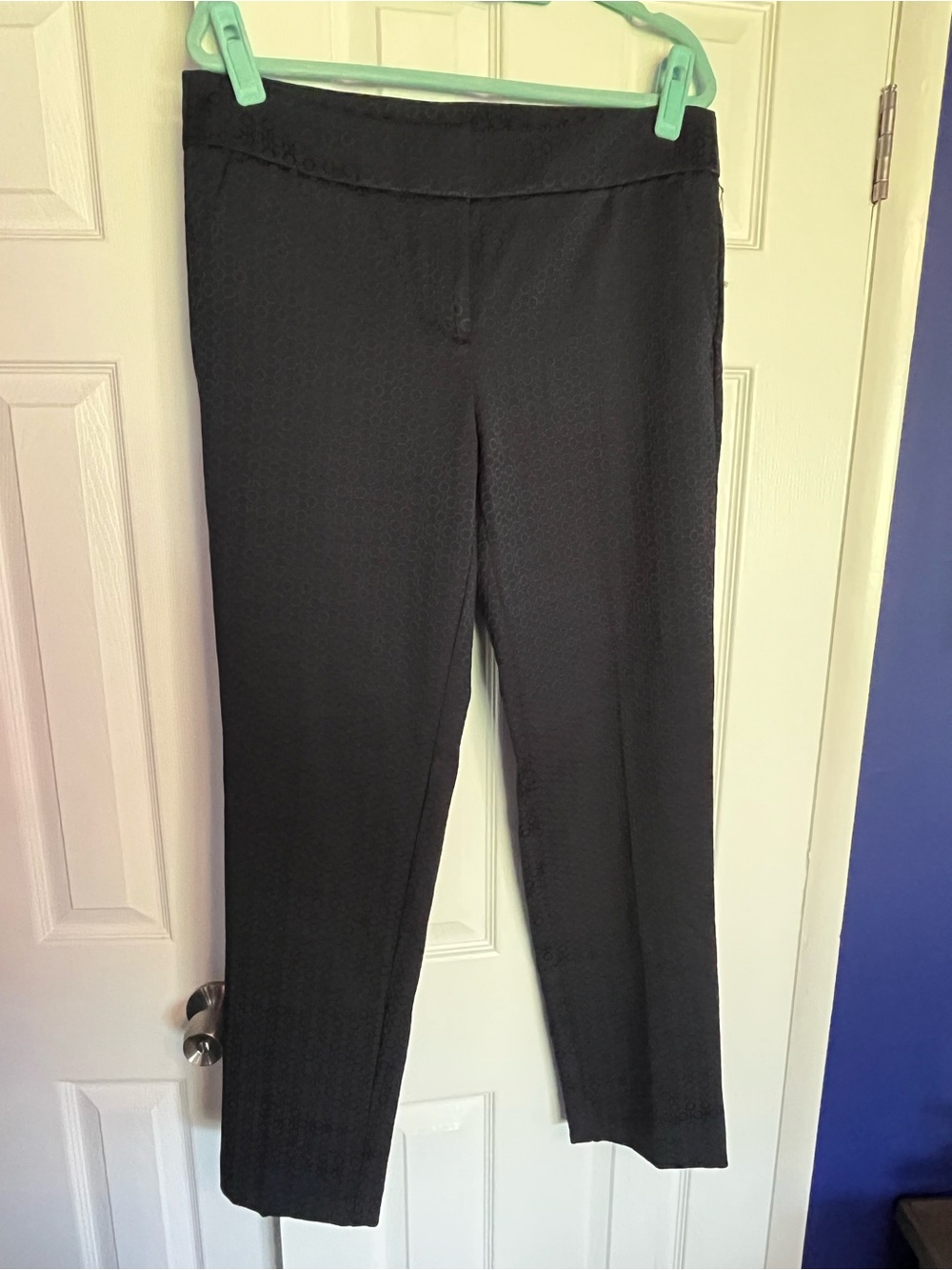 LOFT Dark Blue Marisa Pencil Straight-Leg Pants - 10T